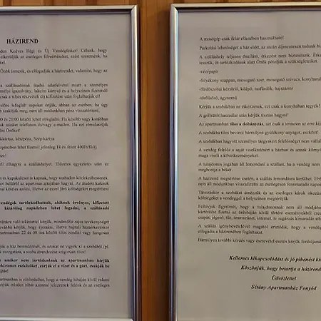 Апартаменты Setany Apartmanhaz Фоньод